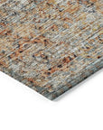 LOOMLAN Rugs Martha Orange Washable Indoor-Outdoor Rug