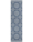 LOOMLAN Rugs Maruna Blue Washable Indoor-Outdoor Rug