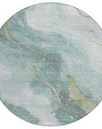 Marvelle Teal Washable Indoor - Outdoor Rug - LOOMLAN - LOOMLAN Rugs - Outdoor Rugs