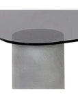 Maude Coffee Table Sleek d Glass & Concrete - LOOMLAN - SUNPAN - Outdoor Coffee Tables