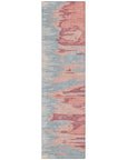 LOOMLAN Rugs Meleya Coral Washable Indoor-Outdoor Rug