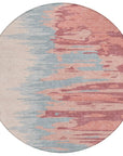 LOOMLAN Rugs Meleya Coral Washable Indoor-Outdoor Rug