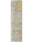 LOOMLAN Rugs Meleya Gold Washable Indoor-Outdoor Rug