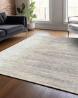 LOOMLAN Rugs Meleya Ivory Washable Indoor-Outdoor Rug
