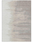 LOOMLAN Rugs Meleya Ivory Washable Indoor-Outdoor Rug
