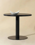 SUNPAN Merano Black Aluminum Outdoor Bistro Table