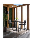 Merano Fabric Modern Outdoor Barstool - LOOMLAN - SUNPAN - Outdoor Bar Stools