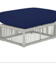 Miami Sunbrella Plush Outdoor Ottoman - LOOMLAN - Sunset West - Outdoor Ottomans
