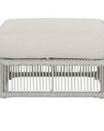 Miami Sunbrella Plush Outdoor Ottoman - LOOMLAN - Sunset West - Outdoor Ottomans