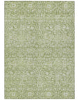 LOOMLAN Rugs Mila Green Washable Indoor-Outdoor Rug