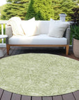 LOOMLAN Rugs Mila Green Washable Indoor-Outdoor Rug