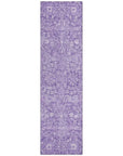 LOOMLAN Rugs Mila Purple Washable Indoor-Outdoor Rug