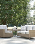 Lloyd Flanders Milan 25" Square End Table Premium Wicker Furniture