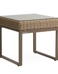 Lloyd Flanders Milan 25" Square End Table Premium Wicker Furniture