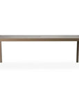 Lloyd Flanders Milan 87" Rectangular Umbrella Dining Table Made USA