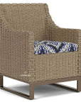 Lloyd Flanders Milan Dining Armchair Premium Wicker Furniture Made USA