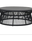 Milano Aluminum Outdoor Coffee Table - LOOMLAN - Sunset West - Outdoor Coffee Tables