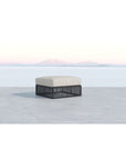 Milano Sunbrella Rectangular Outdoor Ottoman - LOOMLAN - Sunset West - Outdoor Ottomans