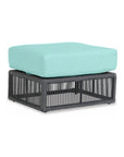 Milano Sunbrella Rectangular Outdoor Ottoman - LOOMLAN - Sunset West - Outdoor Ottomans