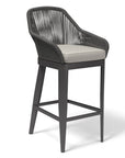 Milano Weatherproof Outdoor Bar Stool - LOOMLAN - Sunset West - Outdoor Bar Stools
