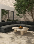 Moe's Home Miles Quick Dry Outdoor Sectional Sofa (Set Of 5)