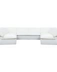 Moe's Home Miles Quick Dry Outdoor Sectional Sofa (Set Of 5)