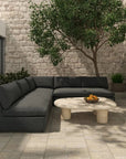 Moe's Home Miles Quick Dry Outdoor Sectional Sofa (Set Of 5)