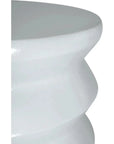 Seasonal Living Mirage Accent Table - White Outdoor End Table