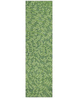 LOOMLAN Rugs Mirelia Green Washable Indoor-Outdoor Rug
