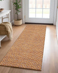 LOOMLAN Rugs Mirelia Paprika Washable Indoor-Outdoor Rug