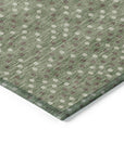 LOOMLAN Rugs Mirelia Sage Washable Indoor-Outdoor Rug