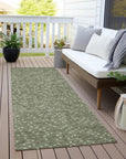 LOOMLAN Rugs Mirelia Sage Washable Indoor-Outdoor Rug