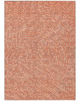 LOOMLAN Rugs Mirelia Salmon Washable Indoor-Outdoor Rug