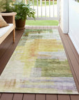 LOOMLAN Rugs Mireya Green Washable Indoor-Outdoor Rug