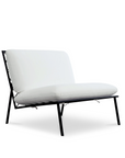 Salma Olefin Fabric Outdoor Accent Chair