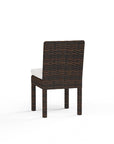 Montecito Sunbrella Armless Outdoor Dining Chair 2PC - LOOMLAN - Sunset West - Outdoor Dining Chairs