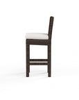 Montecito Sunbrella Outdoor Barstool - LOOMLAN - Sunset West - Outdoor Bar Stools