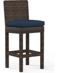 Montecito Sunbrella Outdoor Counter Stool - LOOMLAN - Sunset West - Outdoor Counter Stools