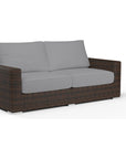 Montecito Sunbrella Outdoor Loveseat - LOOMLAN - Sunset West - Outdoor Sofas & Loveseats