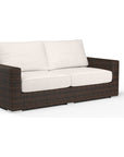 Montecito Sunbrella Outdoor Loveseat - LOOMLAN - Sunset West - Outdoor Sofas & Loveseats