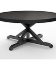 Monterey Aluminum Round Outdoor Dining Table - LOOMLAN - Sunset West - Outdoor Dining Tables