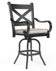 Monterey Sunbrella Outdoor Barstool - LOOMLAN - Sunset West - Outdoor Bar Stools