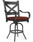 Monterey Sunbrella Outdoor Counter Stool - LOOMLAN - Sunset West - Outdoor Counter Stools