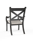 Monterey Sunbrella Outdoor Dining Chair 2PC - LOOMLAN - Sunset West - Outdoor Dining Chairs
