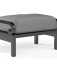 Monterey Sunbrella Outdoor Ottoman - LOOMLAN - Sunset West - Outdoor Ottomans
