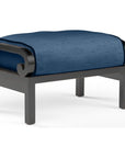 Monterey Sunbrella Outdoor Ottoman - LOOMLAN - Sunset West - Outdoor Ottomans