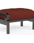 Monterey Sunbrella Outdoor Ottoman - LOOMLAN - Sunset West - Outdoor Ottomans