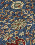 LOOMLAN Rugs Muse Blue Washable Indoor-Outdoor Rug