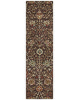 LOOMLAN Rugs Muse Brown Washable Indoor-Outdoor Rug