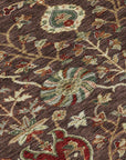LOOMLAN Rugs Muse Brown Washable Indoor-Outdoor Rug